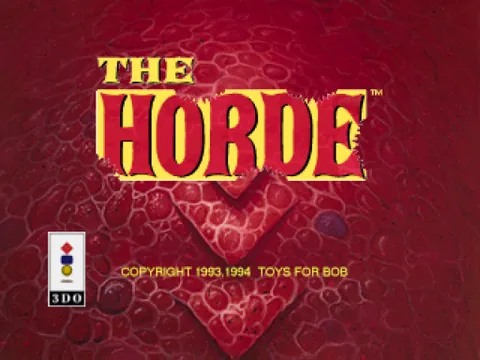 The Horde – Titulní obrazovka
