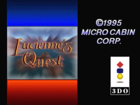 Lucienne's Quest – Écran-titre