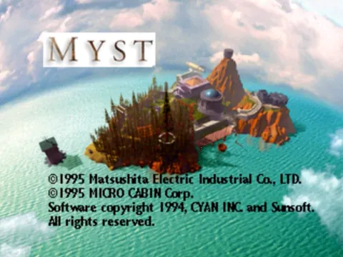 Myst – Title screen