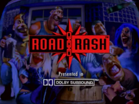 Road Rash – Title screen