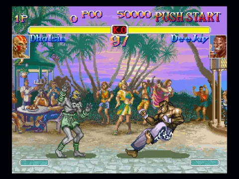 Super Street Fighter II Turbo – Aus dem Spiel
