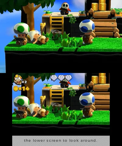 Captain Toad: Treasure Tracker – In-game