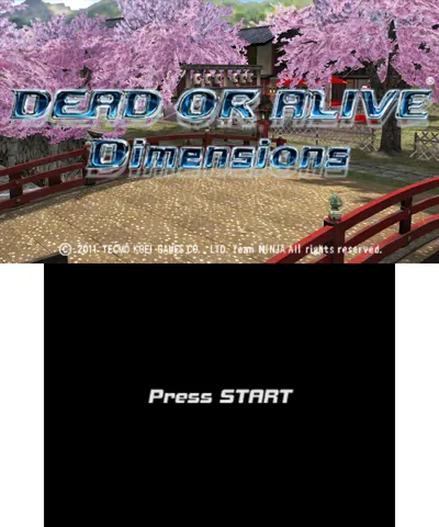Dead or Alive Dimensions – In-game