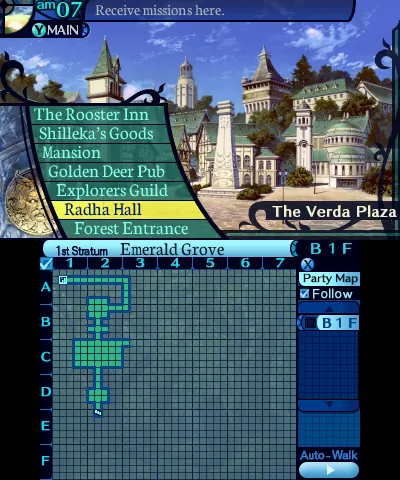 Etrian Odyssey Untold: The Millennium Girl – Ze hry