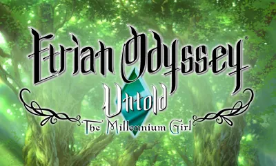 Etrian Odyssey Untold: The Millennium Girl – Titulní obrazovka