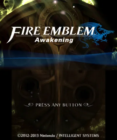 Fire Emblem: Awakening – Titulní obrazovka