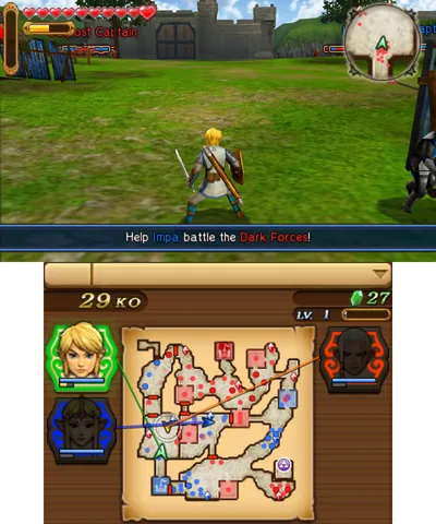 Hyrule Warriors Legends – In-game