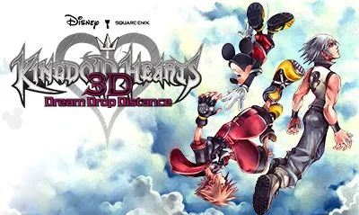 Kingdom Hearts 3D: Dream Drop Distance – Titulní obrazovka