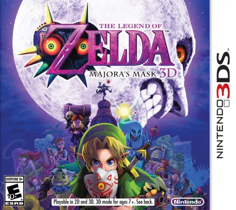 The Legend of Zelda: Majora's Mask 3D – boxart