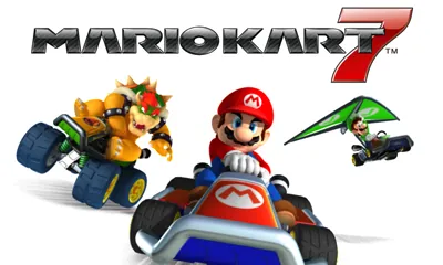 Mario Kart 7 – Titelbildschirm