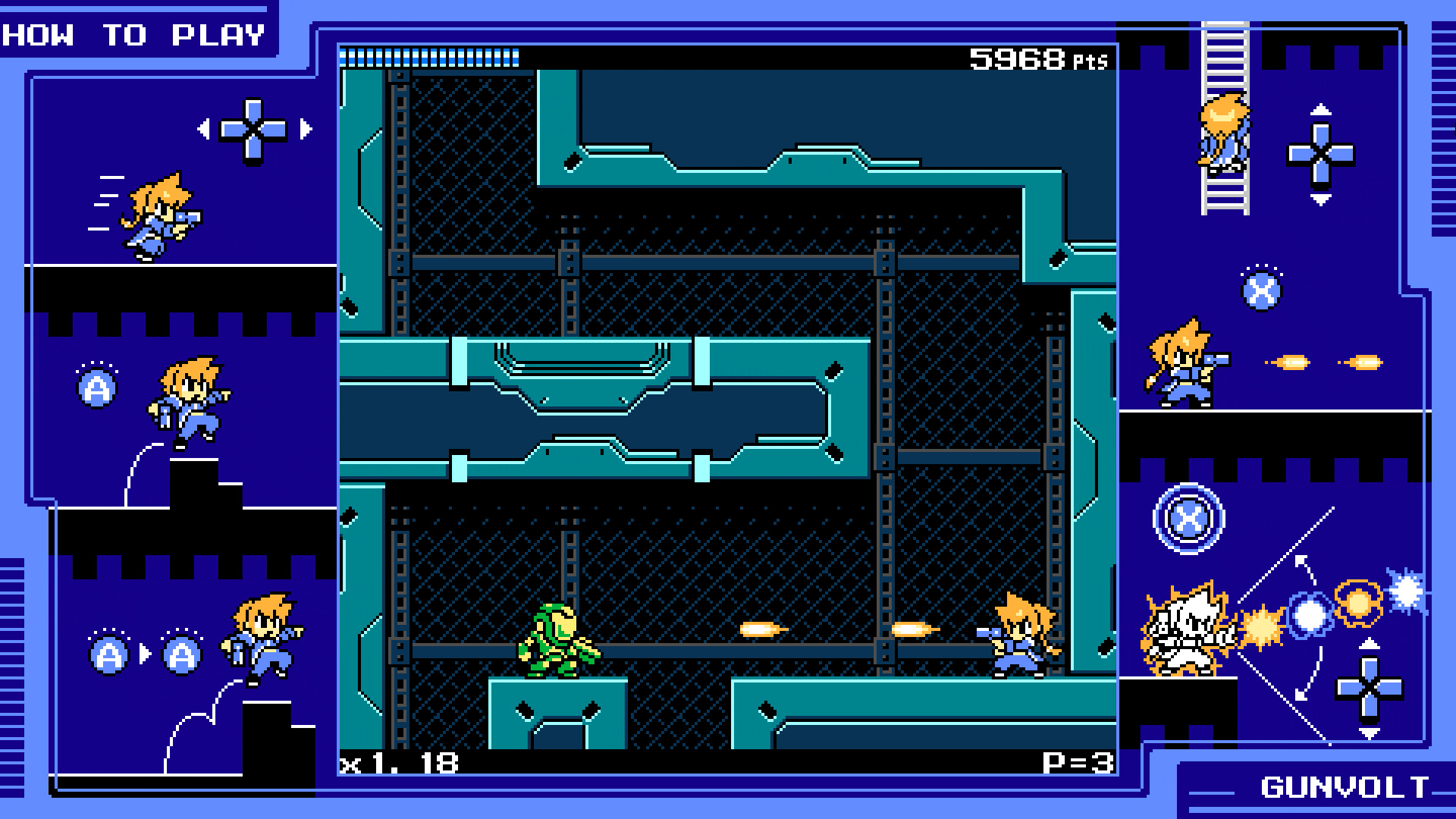 Mighty Gunvolt – Ze hry