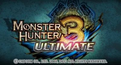 Monster Hunter 3 Ultimate – Titelbildschirm
