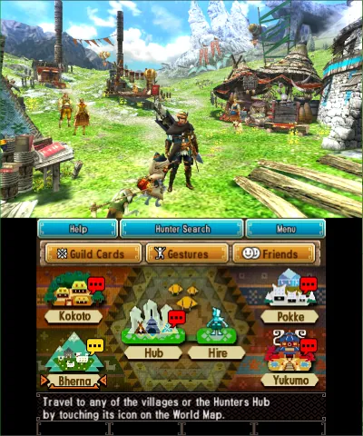 Monster Hunter Generations – In-game