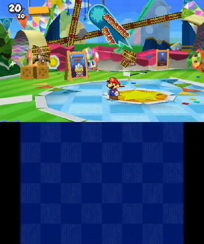 Paper Mario: Sticker Star – En jeu