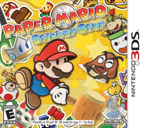 Paper Mario: Sticker Star – boxart