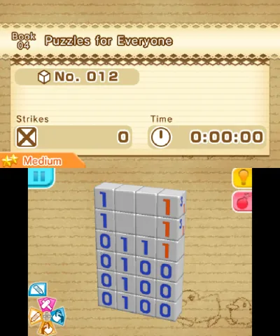 Picross 3D: Round 2 – En jeu