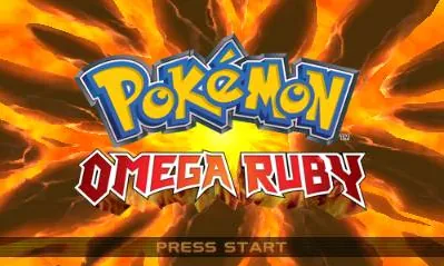 Pokémon Omega Ruby / Alpha Sapphire – Titelbildschirm