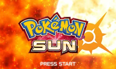 Pokémon Sun / Moon – Title screen