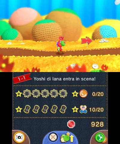 Poochy & Yoshi's Woolly World – En jeu