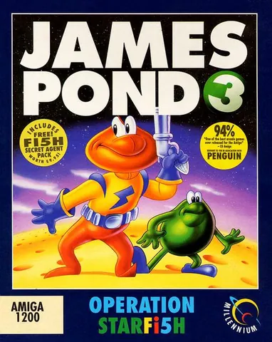 James Pond 3: Operation Starfish – boxart