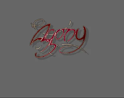 Agony – Titelbildschirm