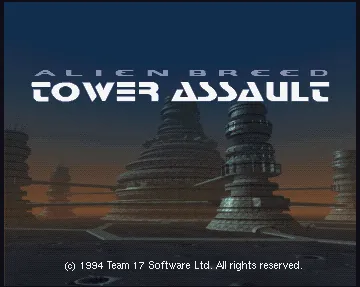 Alien Breed / Tower Assault – Titelbildschirm