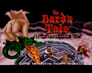 The Bard's Tale – Title screen