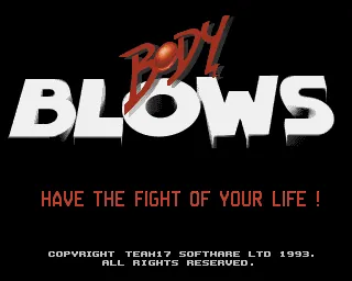 Body Blows – Écran-titre
