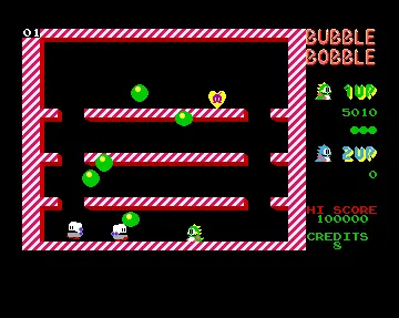 Bubble Bobble – Aus dem Spiel