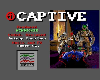 Captive – Titulní obrazovka