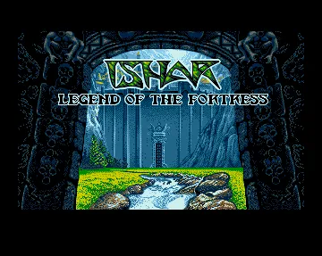 Ishar: Legend of the Fortress – Titulní obrazovka