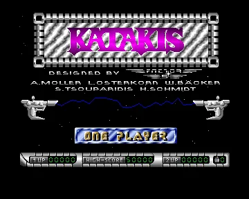 Katakis – Title screen