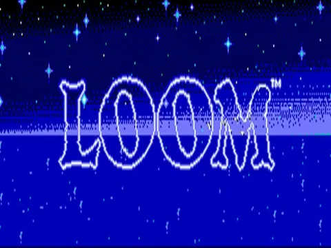 Loom – Titelbildschirm