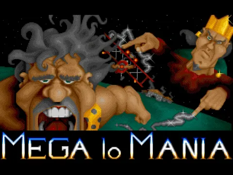 Mega lo Mania – Titelbildschirm