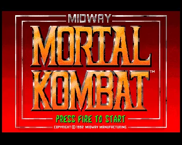 Mortal Kombat – Titulní obrazovka
