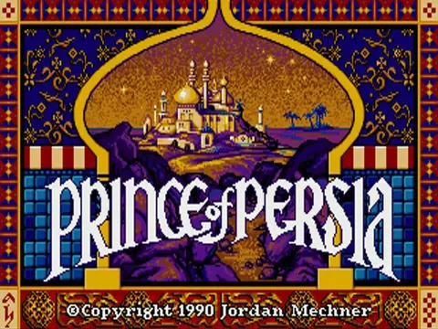 Prince of Persia – Titelbildschirm