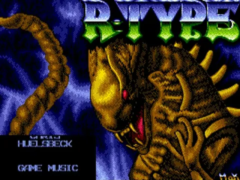 R-Type – Titulní obrazovka