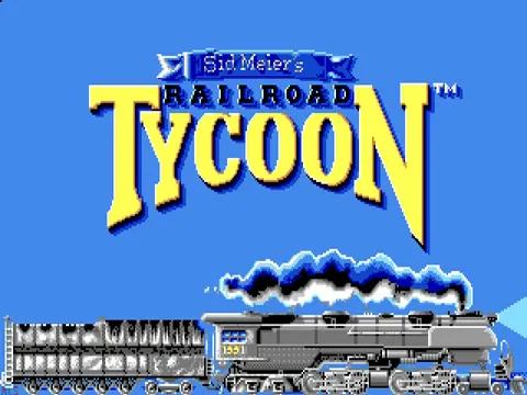 Railroad Tycoon – Titulní obrazovka