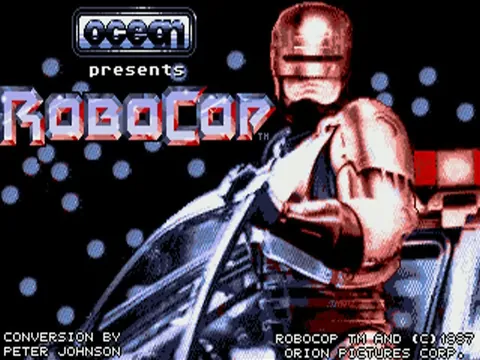 RoboCop – Titulní obrazovka