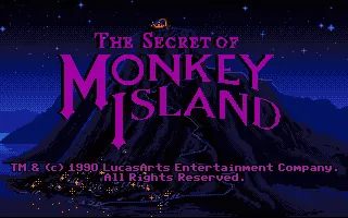 The Secret of Monkey Island – Titulní obrazovka