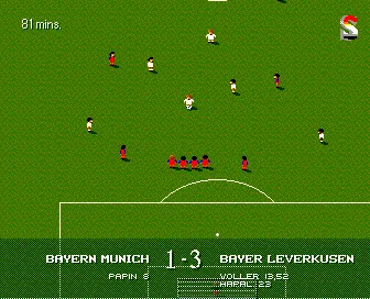 Sensible World of Soccer – En jeu