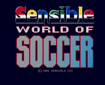 Sensible World of Soccer – Écran-titre