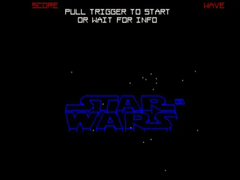Star Wars (Amiga, 1988) – Écran-titre