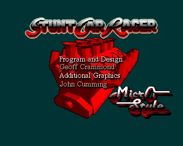 Stunt Car Racer – Titelbildschirm