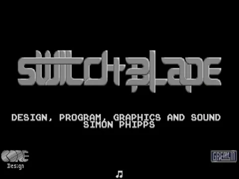 Switchblade – Title screen