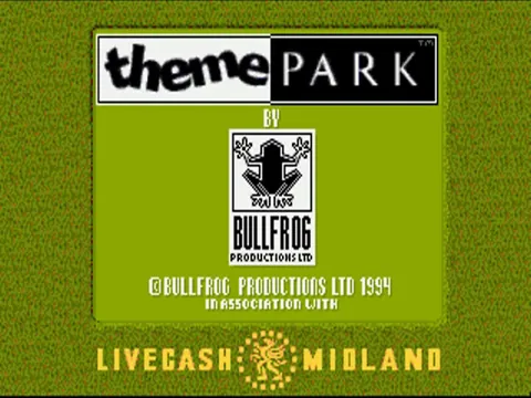 Theme Park – Titelbildschirm