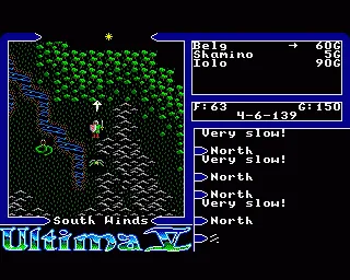 Ultima V: Warriors of Destiny – In-game