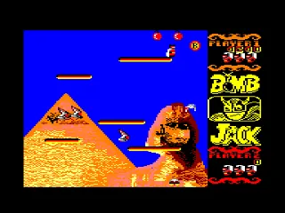 Bomb Jack – En jeu