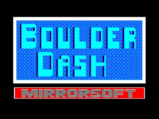 Boulder Dash – Titulní obrazovka