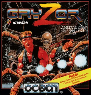 Gryzor (Contra) – boxart